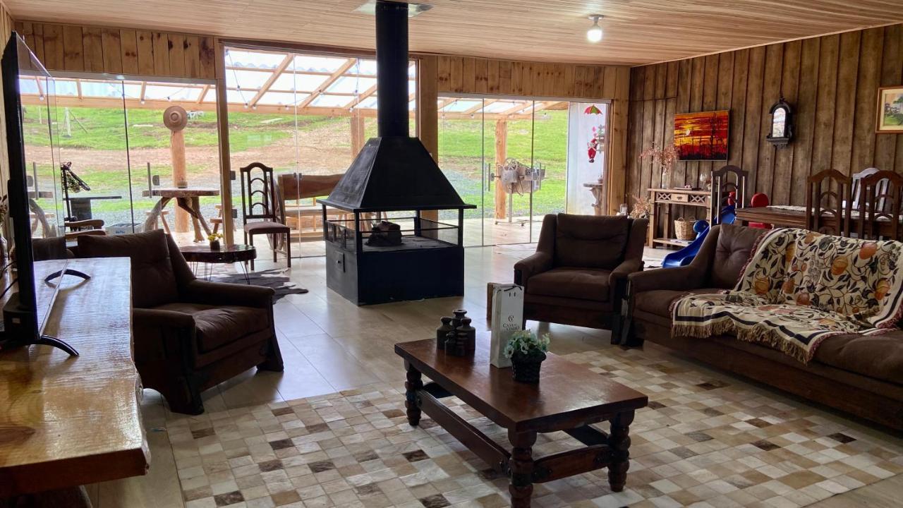 Casa De Campo Cantinho Dos Serranos São Joaquim Exteriör bild
