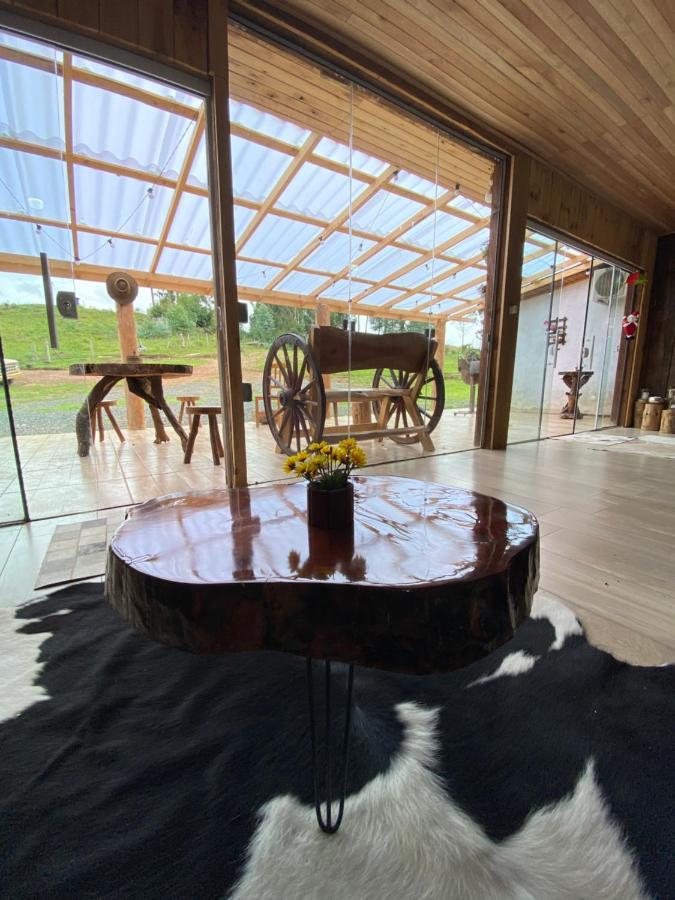 Casa De Campo Cantinho Dos Serranos São Joaquim Exteriör bild