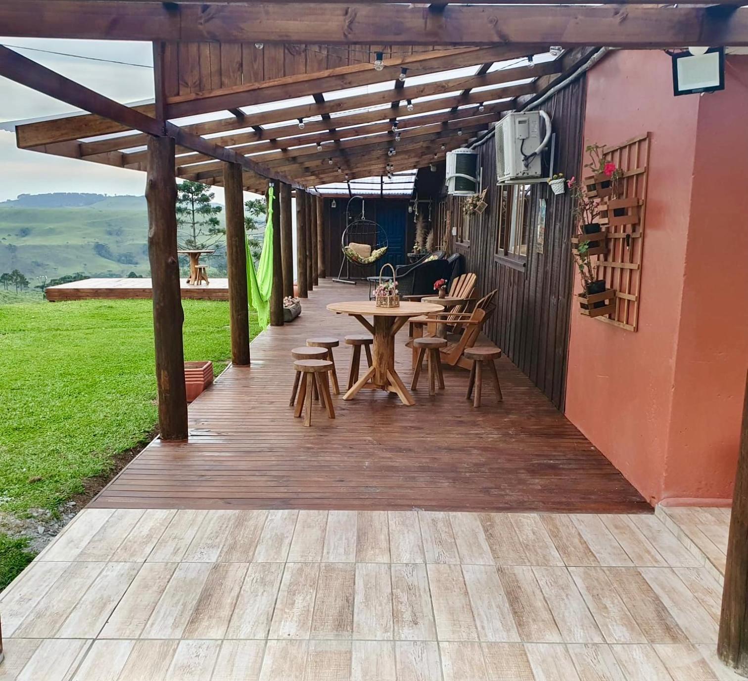Casa De Campo Cantinho Dos Serranos São Joaquim Exteriör bild