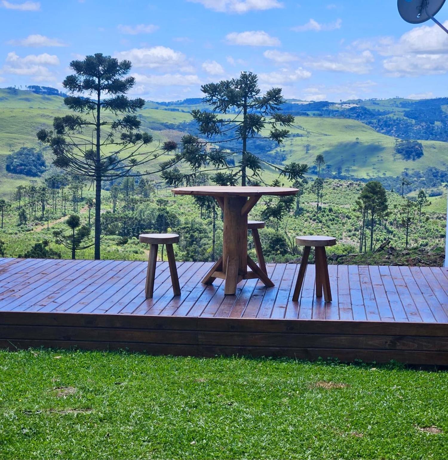 Casa De Campo Cantinho Dos Serranos São Joaquim Exteriör bild